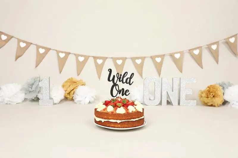 Natural Props cake not included