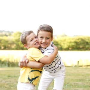 Sunny summers day photo shoot outside in fields and trees Chelmsford